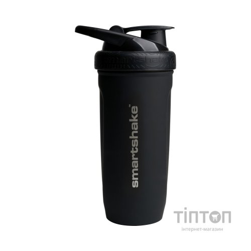 Шейкер спортивний SmartShake Reforce Stainless Steel 30oz/900ml Black (11150103)
