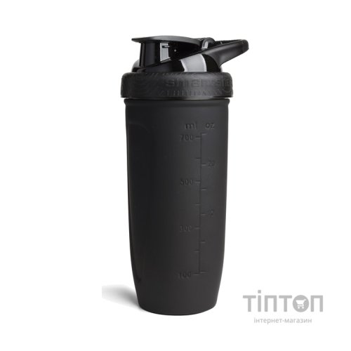 Шейкер спортивний SmartShake Reforce Stainless Steel 30oz/900ml Black (11150103)