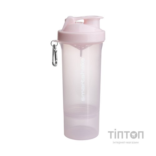 Шейкер спортивний SmartShake Slim 500ml Cotton Pink (10252501)