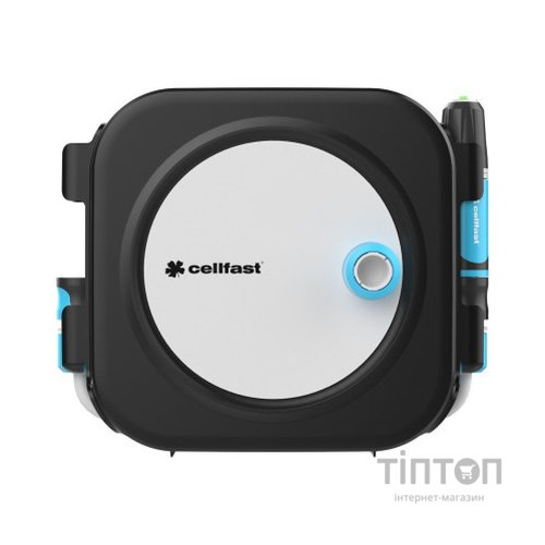 Шланг для поливу Cellfast на катушці ERGO XS, 10+2м, шланга 3/8", комплект конекторів та зрошувач ERGO (55-400)