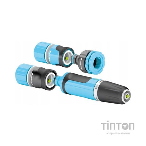 Шланг для поливу Cellfast на катушці ERGO XS, 10+2м, шланга 3/8", комплект конекторів та зрошувач ERGO (55-400)