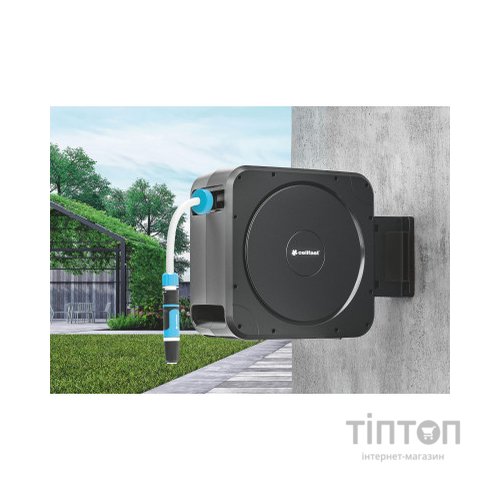 Шланг для поливу Cellfast на котушці ERGO, 20м+2м, шланга 1/2", комплект конекторів та зрошувач ERGO (55-410)