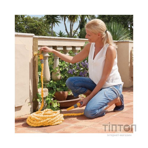 Шланг для поливу HoZelock 15м розтяжний Superhoze + конектори (7061)