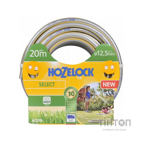 Шланг для поливу HoZelock d12,5мм 20м Select 6020 (12056)