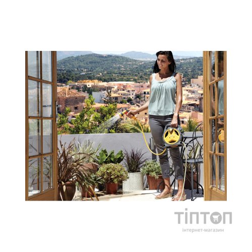 Шланг для поливу HoZelock з катушкою d7,5мм 8м і 2м+4 конектори Міні Pico Reel (7050)