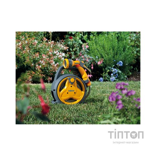 Шланг для поливу HoZelock з катушкою d7,5мм 8м і 2м+4 конектори Міні Pico Reel (7050)