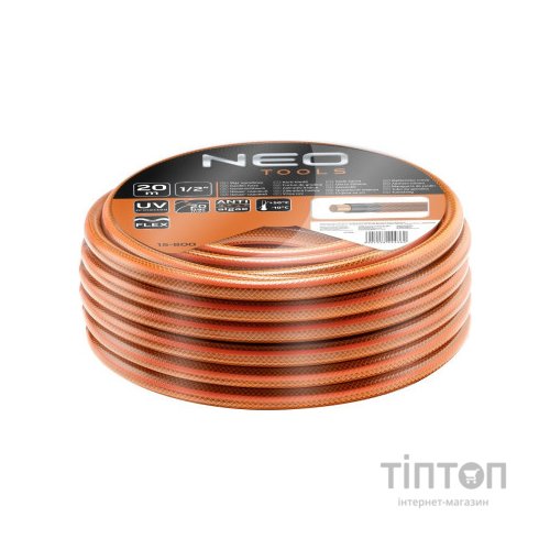 Шланг для поливу Neo Tools 1/2 "x 20 m, 4-шар. Economic (15-800)