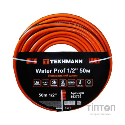 Шланг для поливу Tekhmann Water Prof 1/2'' 50 м (853726)