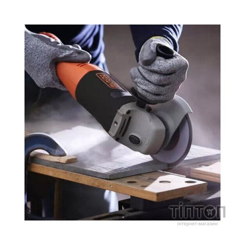 Шліфувальна машина Black&Decker 1200 Вт, 11000 об/хв, d=125 мм (KG1202)
