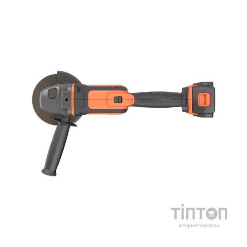 Шліфувальна машина Black&Decker 18V, 4Ah, 125 мм, 8600 об/хв (BCG720M1)