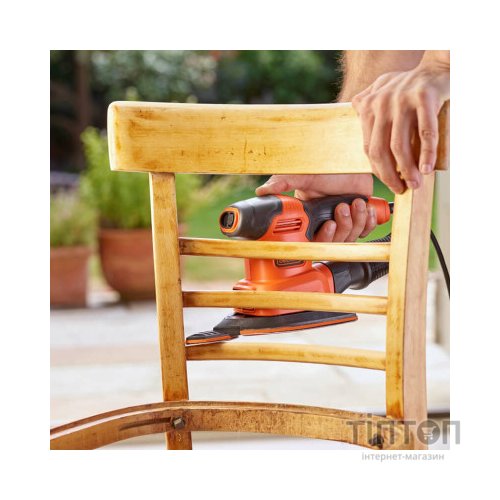 Шліфувальна машина Black&Decker 200 Вт, 8000-13000 об/хв, вага 1.58 кг (BEW200)