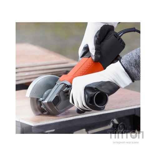 Шліфувальна машина Black&Decker 800 Вт, 12000 об/хв, d=125 мм (BEG120)