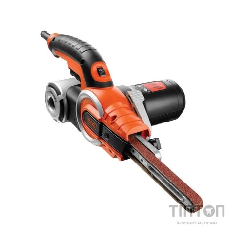 Шліфувальна машина Black&Decker стрічковий напилок, 400 Вт,451х13 мм, 900-1600 м/хв (KA902EK)