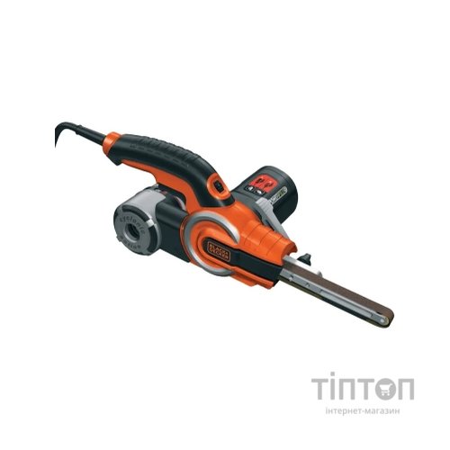 Шліфувальна машина Black&Decker стрічковий напилок, 400 Вт,451х13 мм, 900-1600 м/хв (KA902EK)