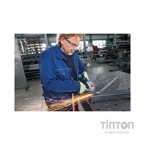 Шліфувальна машина Bosch 18V-10 Solo 125 мм, 18В, 9000об/хв, 0.89кг (без АКБ та ЗП) (0.601.7B0.100)