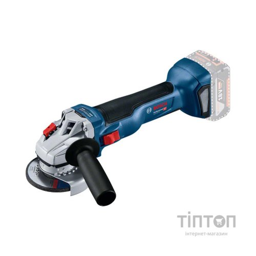 Шліфувальна машина Bosch 18V-10 solo, 18V, 125 мм, 9000 об/хв, 0.89 кг (без АКБ та ЗП) (0.601.9J4.002)