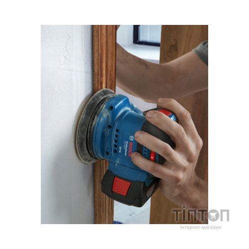 Шліфувальна машина Bosch GEX 185-LI, 18В, 125 мм, 6000-10000 об/хв (без АКБ та ЗП) (0.601.3A5.020)