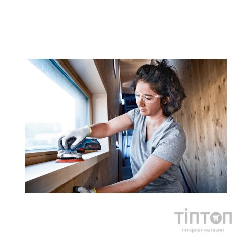 Шліфувальна машина Bosch GEX 18V-125 (без АКБ та ЗП) (0.601.372.201)