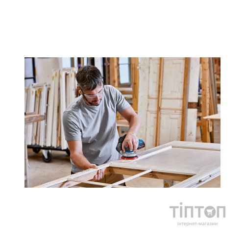 Шліфувальна машина Bosch GEX 18V-125 (без АКБ та ЗП) (0.601.372.201)