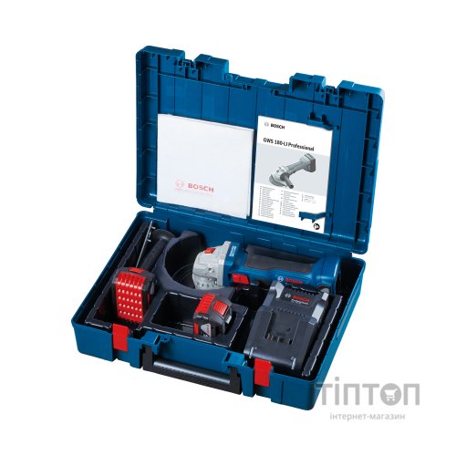 Шліфувальна машина Bosch GWS 180-LI (0.601.9H9.021)