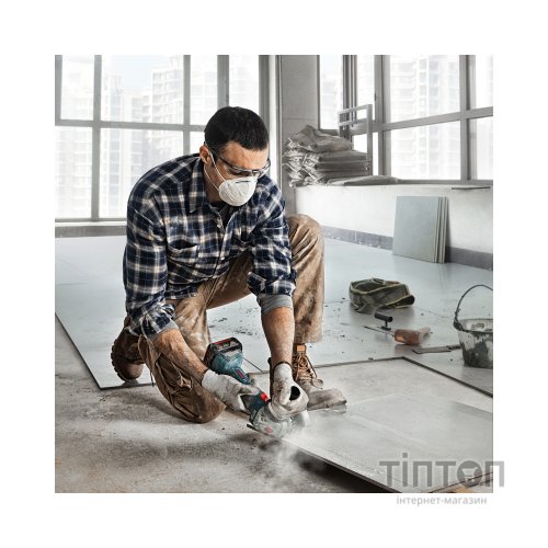 Шліфувальна машина Bosch GWS 180-LI, акум., 18В, 125мм, М14, 1,6кг (без АКБ та ЗП) (0.601.9H9.020)