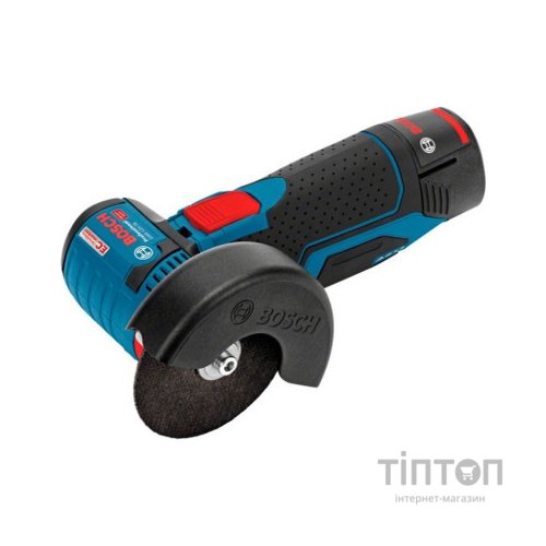 Шліфувальна машина Bosch Professional GWS 12V-76 акумуляторная, 2x3,0 Ач (0.601.9F2.00B)