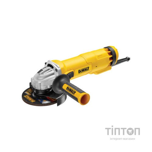 Шліфувальна машина DeWALT 1400 Вт, 11500 об/хв, 125 мм, 1.85 кг (DWE4237)