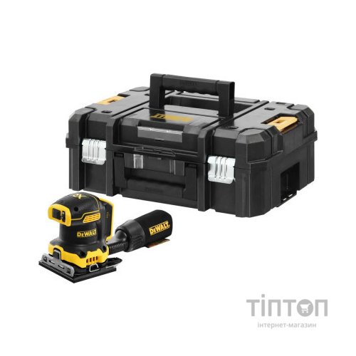 Шліфувальна машина DeWALT 18 В XR Li-lon, 115х108 мм, 8000-13500 об/хв, TSTAK (без АКБ та ЗУ) (DCW200NT)