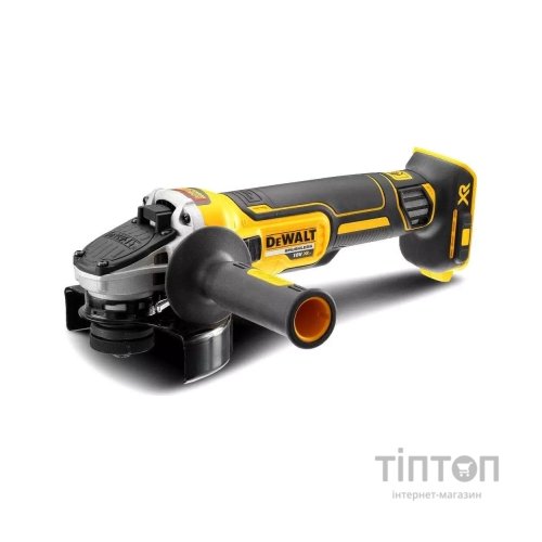 Шліфувальна машина DeWALT 18В XR Li-lon, 125 мм, 9000 об/хв, (без АКБ та ЗП) (DCG405NT)
