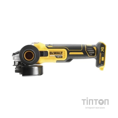 Шліфувальна машина DeWALT 18В XR Li-lon, 125 мм, 9000 об/хв, (без АКБ та ЗП) (DCG405NT)