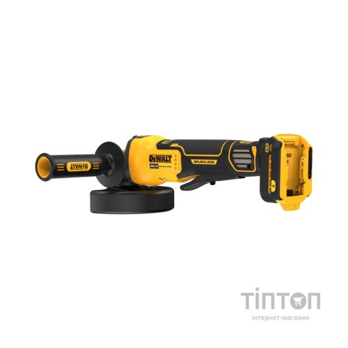 Шліфувальна машина DeWALT 18В XR Li-lon, 125мм, 3000-9000 об/хв (без АКБ та ЗП) (DCG416VSN)