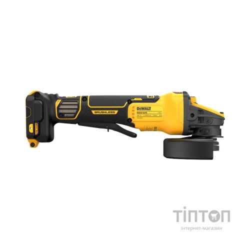 Шліфувальна машина DeWALT 18В XR Li-lon, 125мм, 3000-9000 об/хв (без АКБ та ЗП) (DCG416VSN)