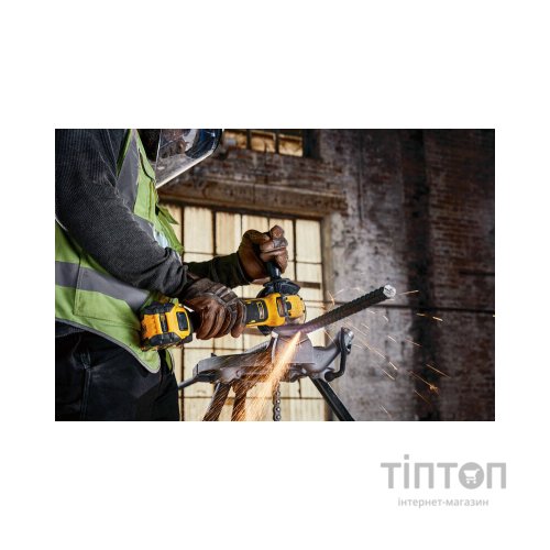 Шліфувальна машина DeWALT 18В XR Li-lon, 125мм, 3000-9000 об/хв (без АКБ та ЗП) (DCG416VSN)
