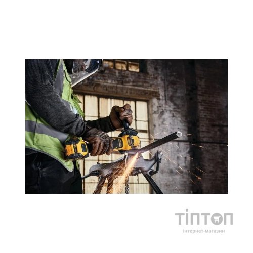 Шліфувальна машина DeWALT 18В XR Li-lon, 125мм, 3000-9000 об/хв, TSTAK (без АКБ та ЗП) (DCG409VSNT)