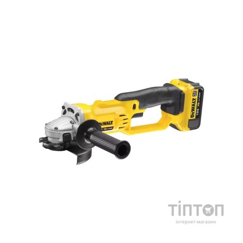 Шліфувальна машина DeWALT 18В XR Li-lon, 2x4Ah, 125 мм, 8000 об/хв (DCG412M2)