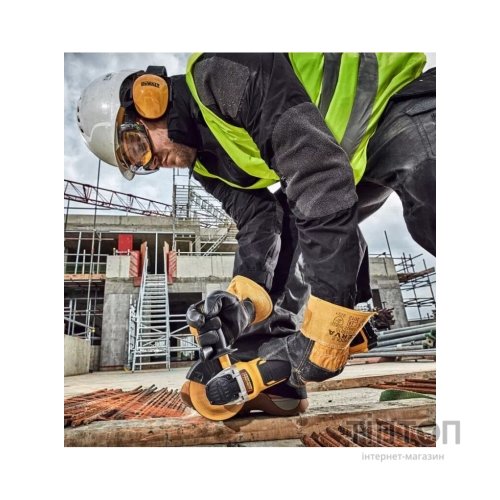 Шліфувальна машина DeWALT 18В XR Li-lon, 2x5Ah, 125 мм, 9000 об/хв (DCG405P2)