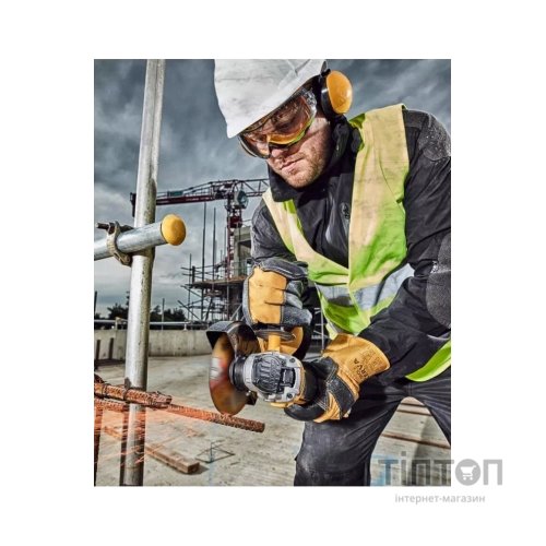 Шліфувальна машина DeWALT 18В XR Li-lon, 2x5Ah, 125 мм, 9000 об/хв (DCG405P2)