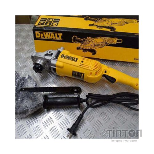 Шліфувальна машина DeWALT 2200 Вт, 6600 об/хв, 230 мм, 5.2 кг (DWE494)