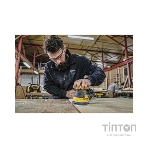 Шліфувальна машина DeWALT 280 Вт, 125 мм, 8000-12000 об/хв, 1.28 кг (DWE6423)