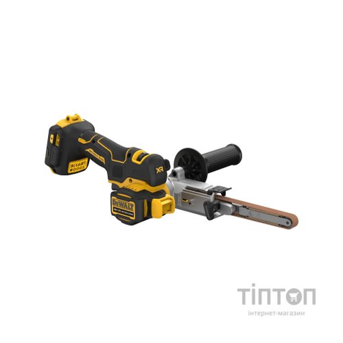 Шліфувальна машина DeWALT напилок стрічковий, 18 В XR Li-lon, стрічка 13х457 мм, TSTAK (без АКБ та ЗУ) (DCM200NT)