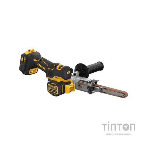 Шліфувальна машина DeWALT напилок стрічковий, 18 В XR Li-lon, стрічка 13х457 мм, TSTAK (без АКБ та ЗУ) (DCM200NT)