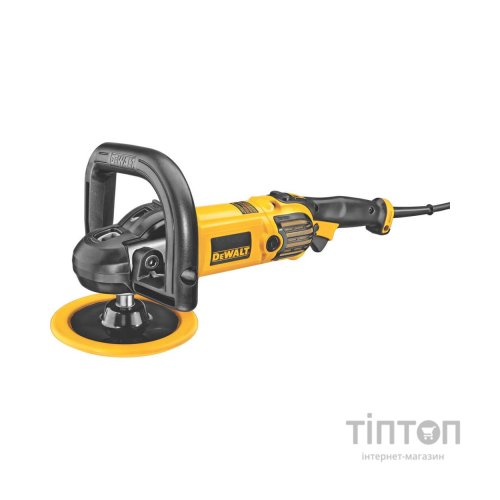 Шліфувальна машина DeWALT полірувальна, 1250 Вт, 600 - 3500 об/хв (DWP849X)