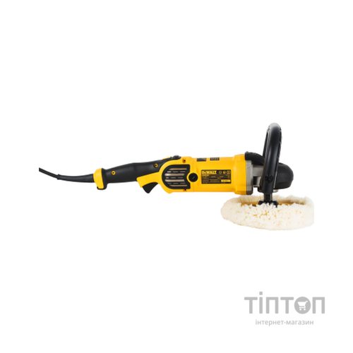 Шліфувальна машина DeWALT полірувальна, 1250 Вт, 600 - 3500 об/хв (DWP849X)