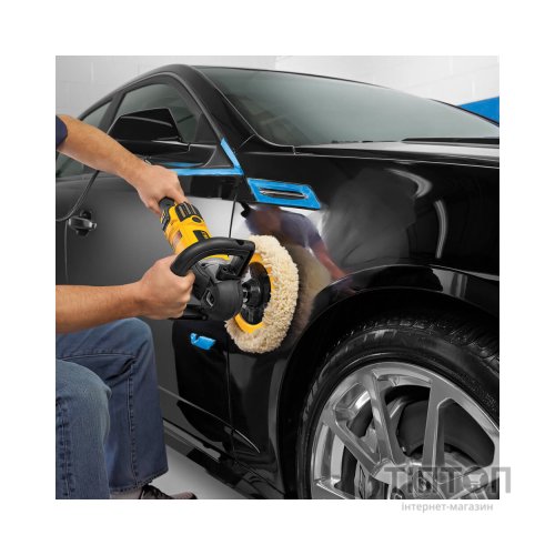 Шліфувальна машина DeWALT полірувальна, 1250 Вт, 600 - 3500 об/хв (DWP849X)