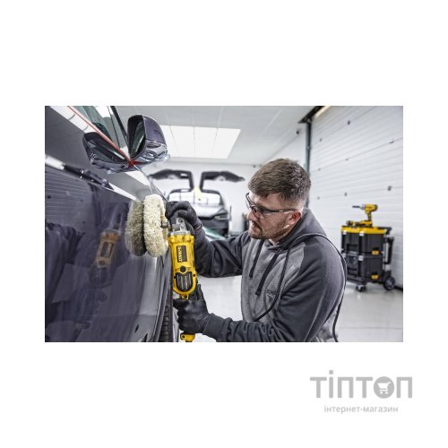 Шліфувальна машина DeWALT полірувальна, 1250 Вт, 600 - 3500 об/хв (DWP849X)