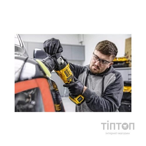 Шліфувальна машина DeWALT полірувальна 18В XR Li-Ion, безщіткова, 2000 - 5500 об/хв (без АКБ та ЗП) (DCM848N)