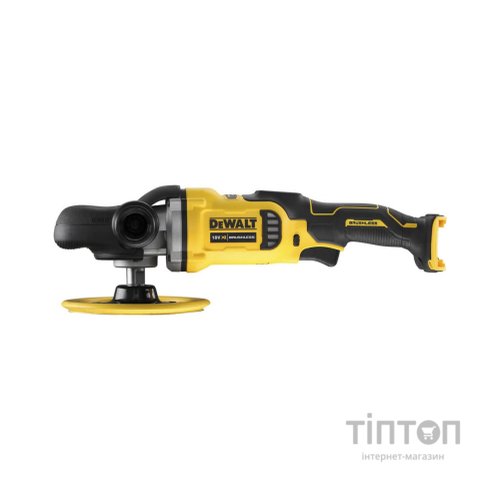 Шліфувальна машина DeWALT полірувальна 18В XR Li-Ion, безщіткова, 800 - 2200 об/хв, (без АКБ та ЗП) (DCM849N)
