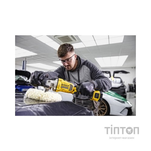 Шліфувальна машина DeWALT полірувальна 18В XR Li-Ion, безщіткова, 800 - 2200 об/хв, (без АКБ та ЗП) (DCM849N)