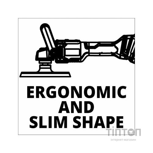 Шліфувальна машина Einhell CE-CP 18/180 Li E (без АКБ та ЗП) (2093320)