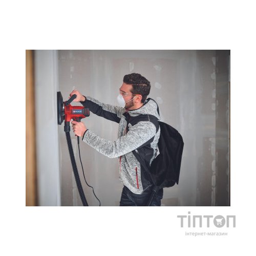 Шліфувальна машина Einhell для стін TC-DWS 225, 1220 Вт, 225 мм, набір шліфпаперу 6 шт (4259945)